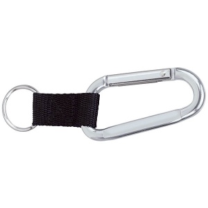 Porte-cl�s avec mousqueton publicitaire