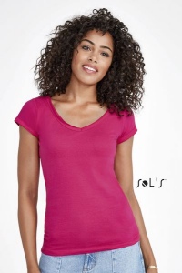 Tee-shirt femme couleurs 150 grs Sol�s - Mild - 11387C publicitaire