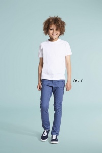 Tee-shirt enfant noir 160 grs Sol�s - Organic Kids - 11978N publicitaire