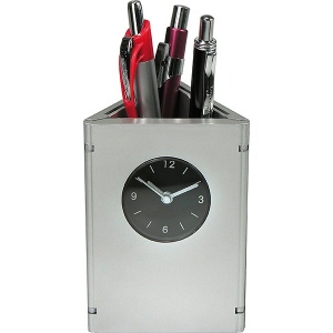 Pendule/Pot à crayon/Porte photos columbia