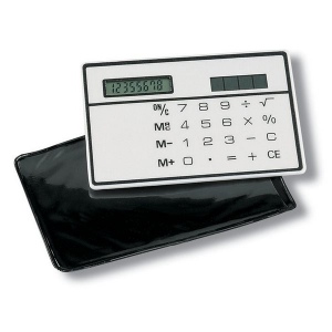Calculatrice solaire de poche 
