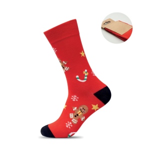 SOC MEDIUM - Paire de chaussettes de Noël M SOC MEDIUM - Paire de chaussettes de Noël M