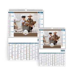 2EN1 - ENFANTS 2026 - SMALL 330 x 470 mm - MARQUAGE QUADRI