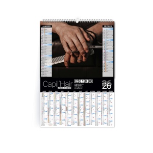 2 EN 1 CREATION 2026 - SMALL 330 x 470 mm - MARQUAGE QUADRI