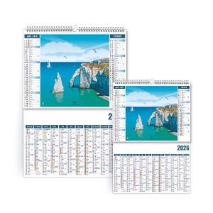 2EN1 - DECOUVERTES 2026 - XXL 474 x 700 mm - MARQUAGE QUADRI