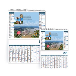 2EN1 - OUTREMER 2026 - XXL 474 x 700 mm - MARQUAGE QUADRI