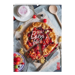 VITE FAIT, BIEN FAIT 2026 - 7 FEUILLETS - RELIURE BAGUETTE - MARQUAGE 1 COULEUR