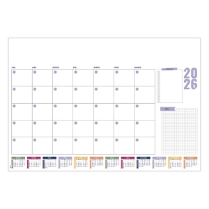 SM BUREAU 2026 - SM 500 x 350 mm - 25 FEUILLETS