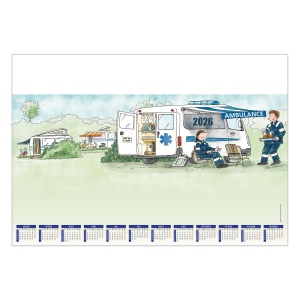 SM L'AMBULANCIER 2026 - SM 500 x 350 mm - 40 FEUILLETS