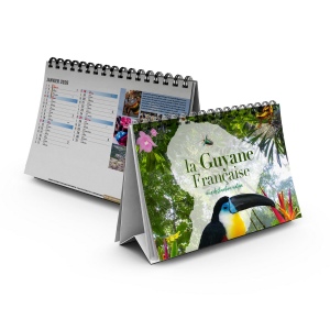 CHEVALET STANDARD 13F - EQUATEUR 2026 - QUADRI - AVEC PLAQUE FEUILLETS REPOSITIONNABLES