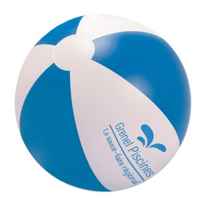 Ballon de plage publicitaire