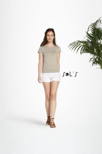 T-Shirt femme couleur 160 g Sol's - Organic wom - 11990C