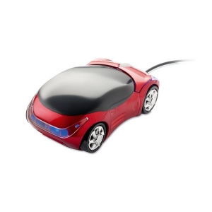 Souris voiture publicitaire