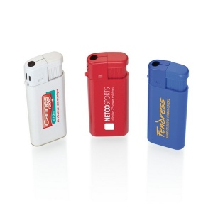 Mini-briquet Action publicitaire
