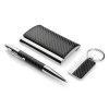 Ensemble cadeau (stylo à bille, porte-clé, porte-cartes de visite) JOE