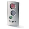 Pendule calendrier/thermomètre