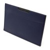 PORTE CARTE GRISE & DOCUMENTS CUIR RECYCLÉ BLEU MARINE