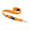 Ruban collier mousqueton (pour cles, badge, carte d'identification etc.)