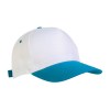 Casquette en polyester, 5 panneaux, fermeture velcro pour enfant