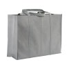 Shopper maxi avec soufflet en TNT 100 g/m2 cousu avec anses longues