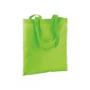 Shopper en polyester 210T couleurs fluo, anses longues