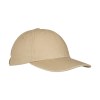 Casquette de base-ball en coton lavé à la pierre 260 g/m2, 6 panneaux