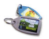 Porte-clés "Surf" en plastique recyclé