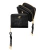 Portefeuille avec flap Philomène Black