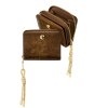 Portefeuille avec flap Philomène Camel
