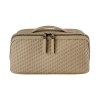 Trousse de toilette Interlace Taupe