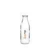 Bouteille d'eau en verre à couvercle moyen (0.5Litre/17.5oz)