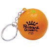 Porte-clés orange anti-stress