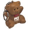 Porte-clés ours en peluche anti-stress