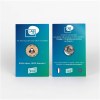 Badge Tourond taille S imprimé avec aimant avec carte personnalisée