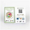 Badge Tourond broche taille M imprimé avec carte
