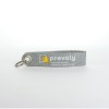 Porte clé en feutrine végétale made in France type lanière 140x30mm quadri Recto Verso sans étiquette