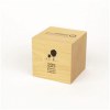 Cube en bois massif