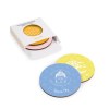 Lot de 4 sous-verres Kupof ronds imprimés