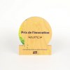 Trophée en bois disque imprimé