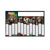 ARTISTES 2027 - MAXI 650 X 405 MM - LEGER - DOS MONDE - 1 TROU EN TETE - MARQUAGE QUADRI R/V DIFFÉRENTS