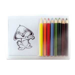 RECREATION - Set crayons de couleur en bois