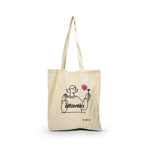 Sac coton biodegradable - tote bag 42x38 cm