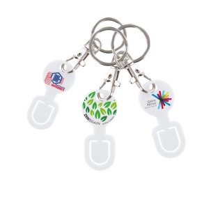PORTE CLES MOUSQUETON PETIT MODELE AVEC CLIPCOURSE