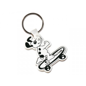 Porte cles personnalisable dur (anneau 25 mm)