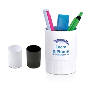 POT A CRAYONS PLASTIQUE