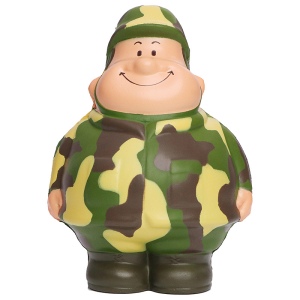 Squeezie Bert militaire