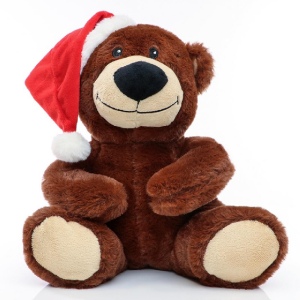 Bonnet de Noël peluche