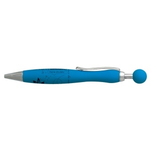 Stylo bille aspect gomme (+Sérigraphie PS71)