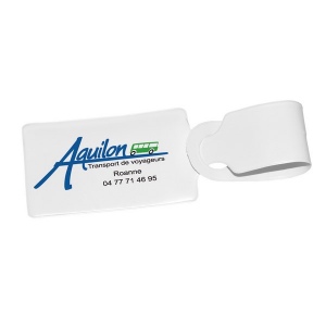 Etiquette bagage pvc standard (+Sérigraphie GO61)
