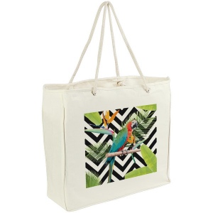 Sac shopping bambou 16l (+Quadrilaser fond clair QL1)